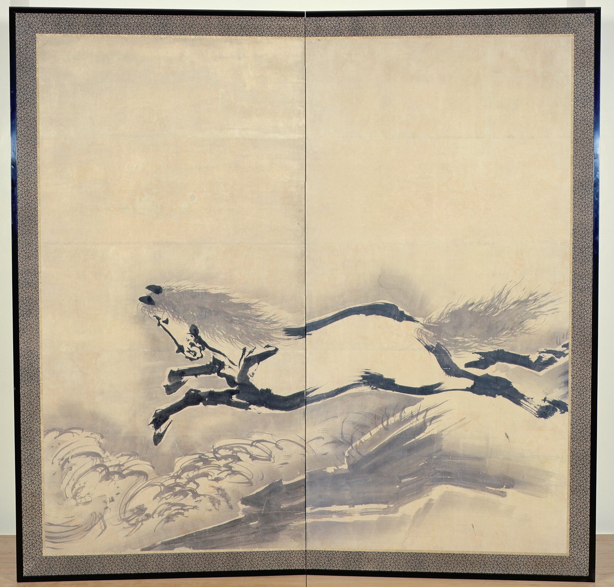 Salto del cavallo, giapponese, periodo Edo, c. XVIII secolo da Soga Shohaku