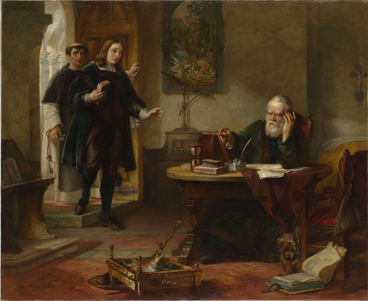 Milton visita Galileo quando era prigioniero dell