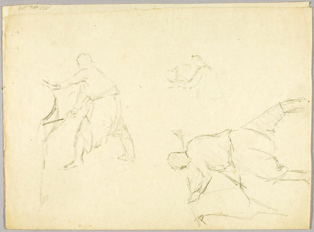 Uomo e cavallo da Solon H. Borglum