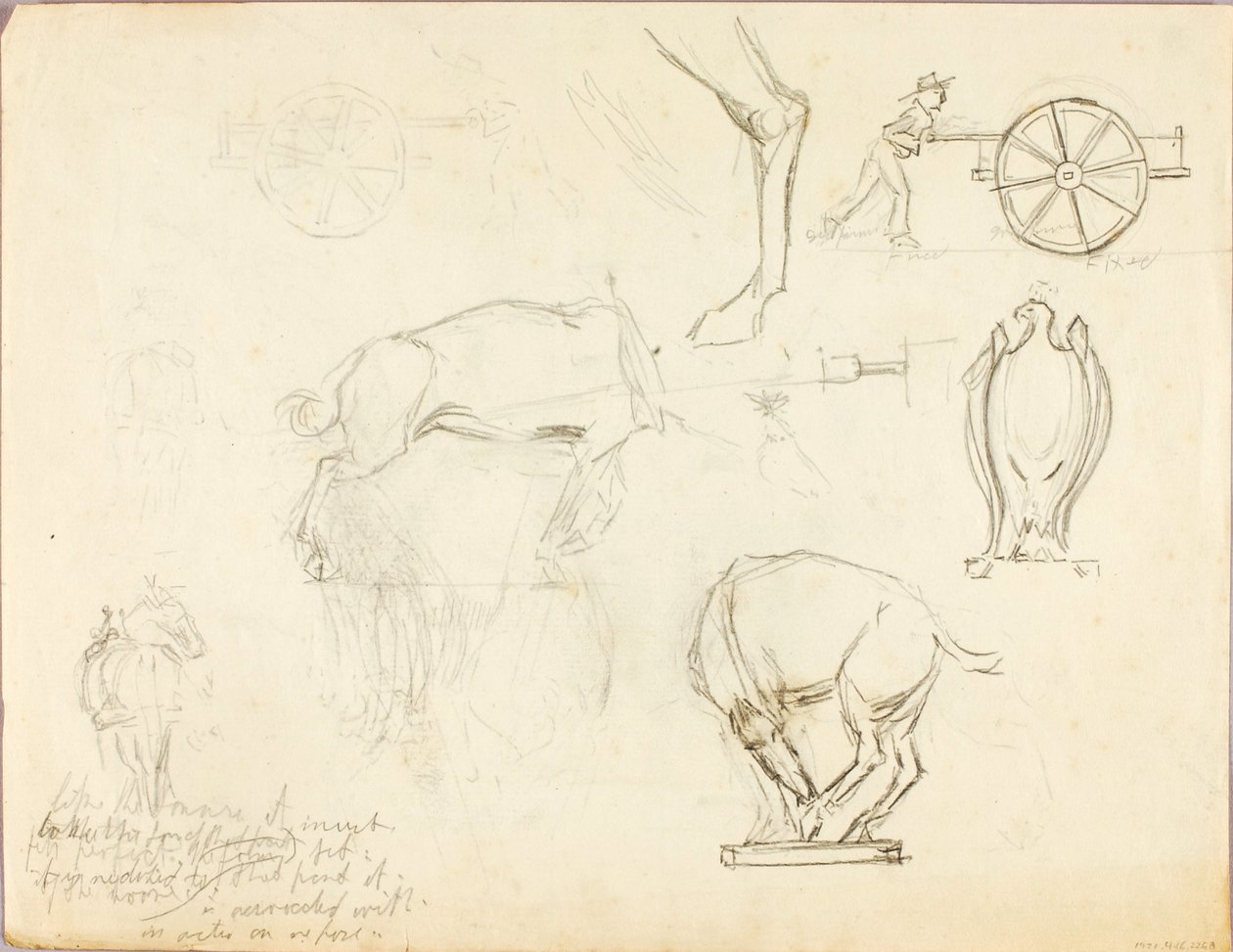 Schizzi da Solon H. Borglum