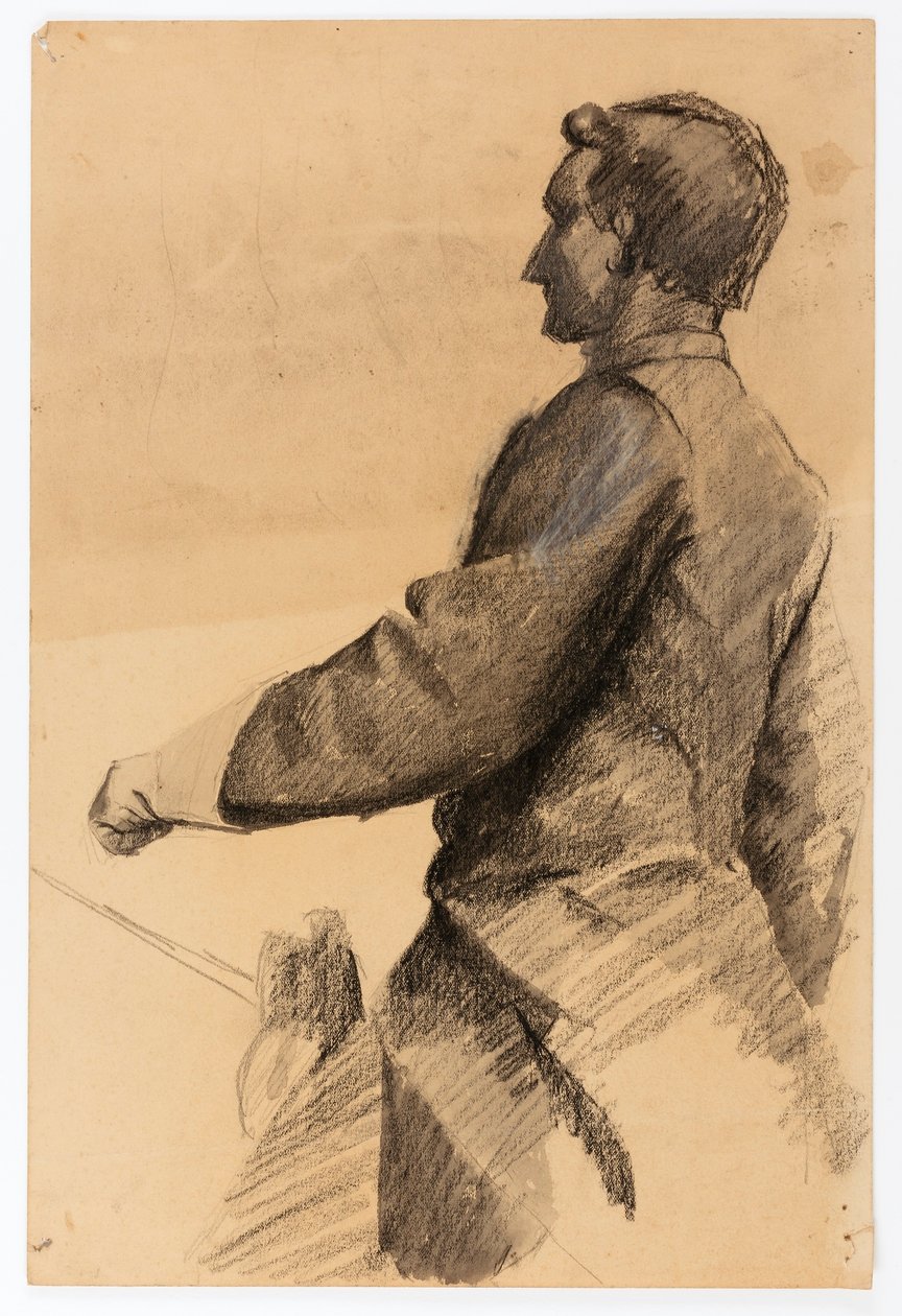 Studio per un monumento equestre (Gen. John B. Gordon) da Solon H. Borglum