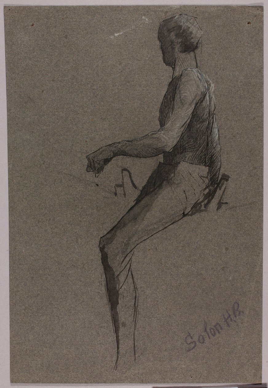 Studio per un monumento equestre da Solon H. Borglum