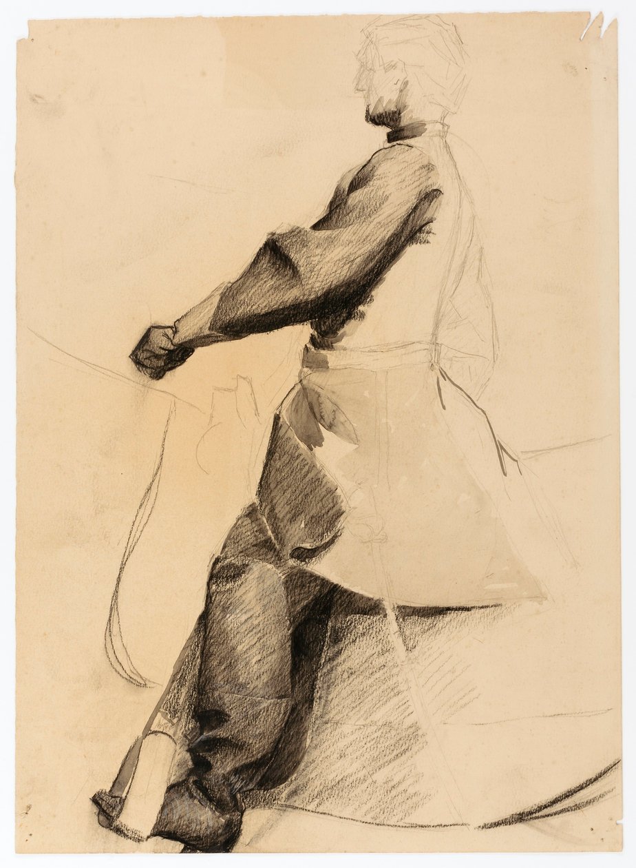 Studio per un monumento equestre da Solon H. Borglum
