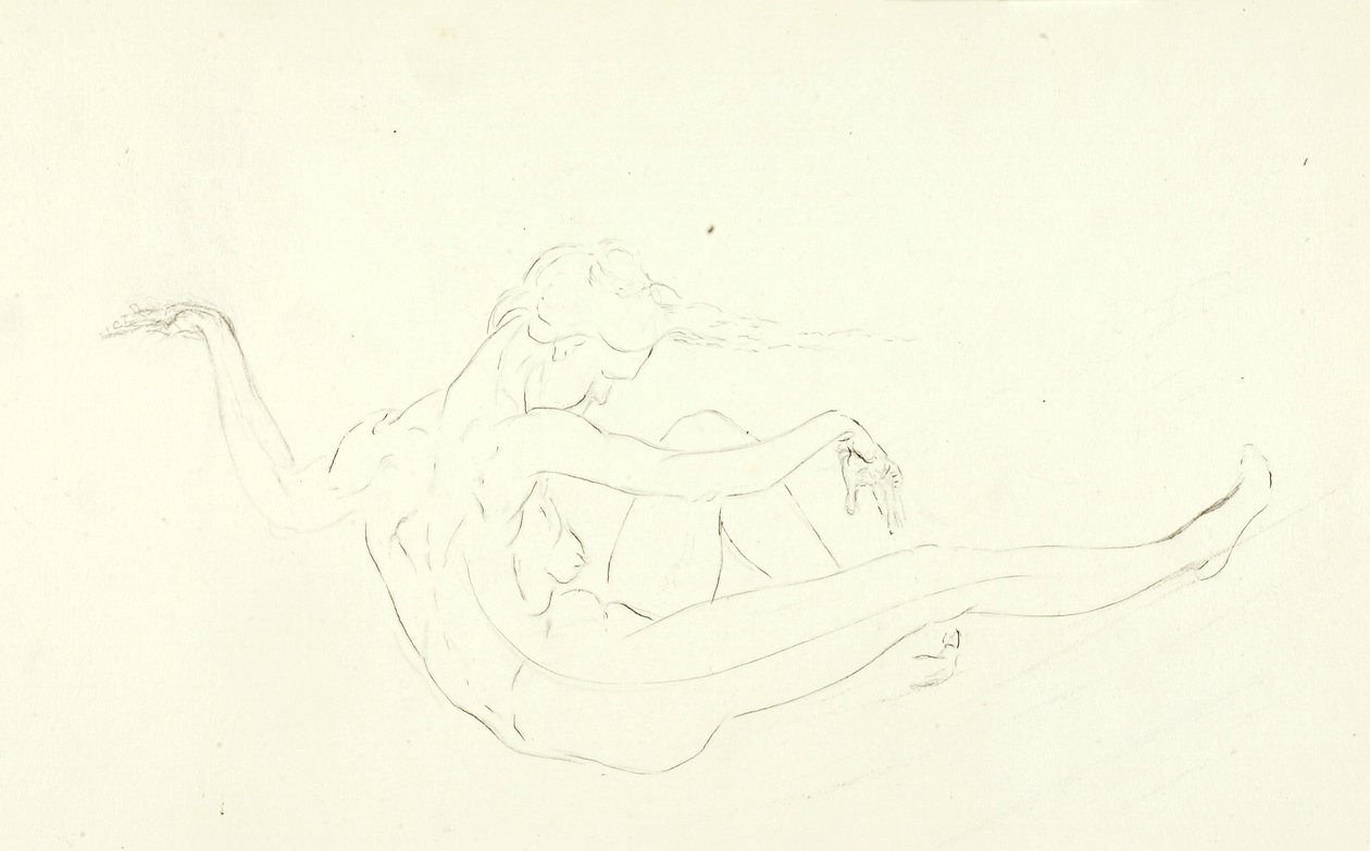 Nuotare nudi da Solon H. Borglum