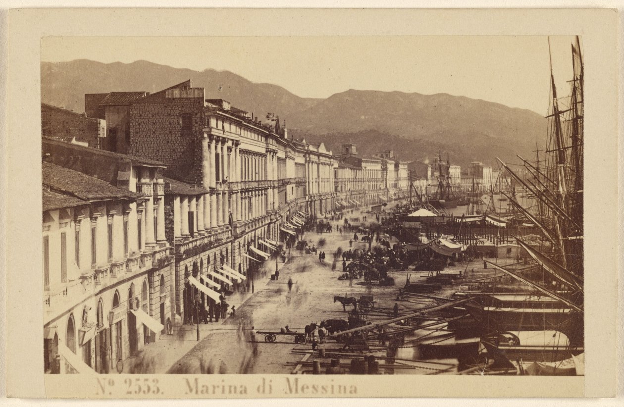 Marina di Messina. da Sommer and Behles