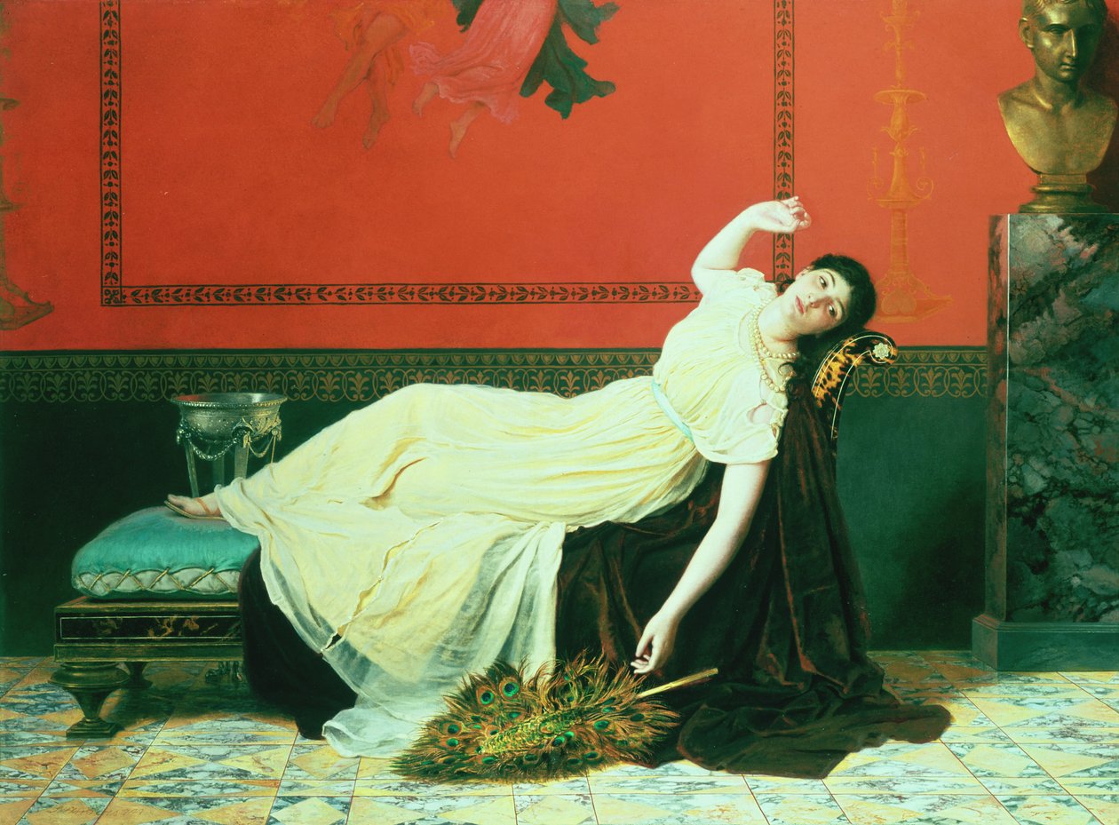 Lo studio da Sophie Gengembre Anderson