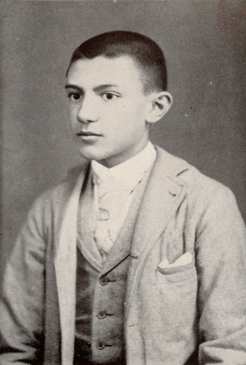Pablo Picasso, 15 anni, 1896 da Spanish Photographer