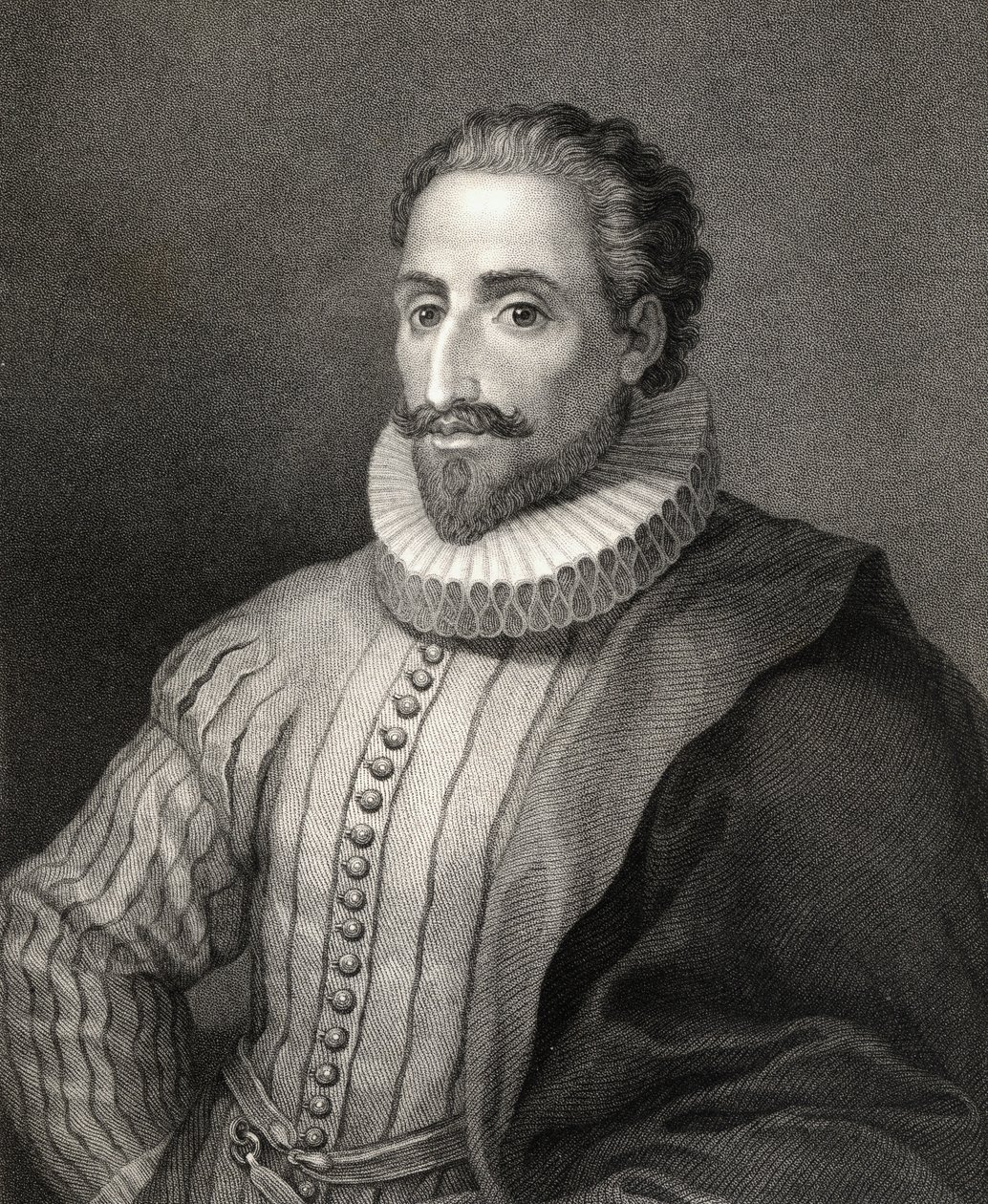 Miguel de Cervantes y Saavedra (1547-1615) da Spanish School
