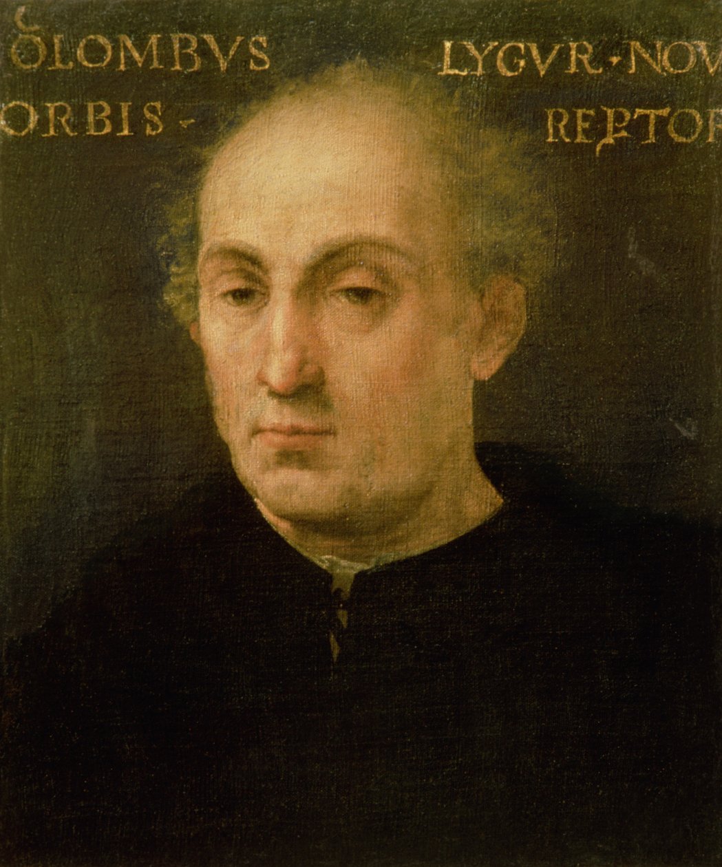 Ritratto di Cristoforo Colombo (1451-1506) da Spanish School