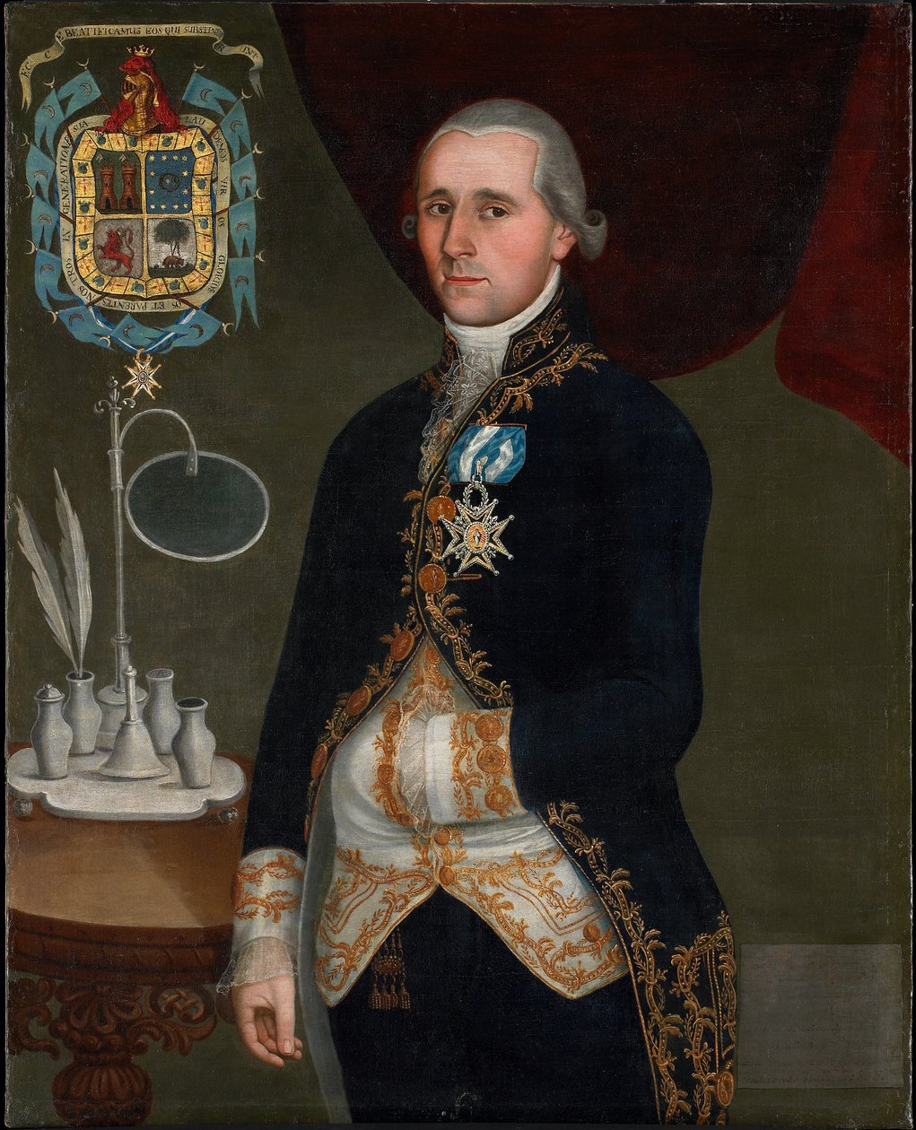 Ritratto del Duca di Agrada, c.1805 da Spanish School