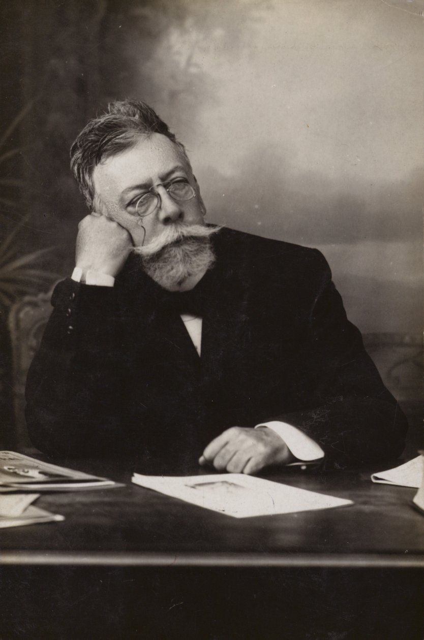 Angel Guimera (1845-1924), drammaturgo spagnolo (foto b/n) da Spanish Photographer