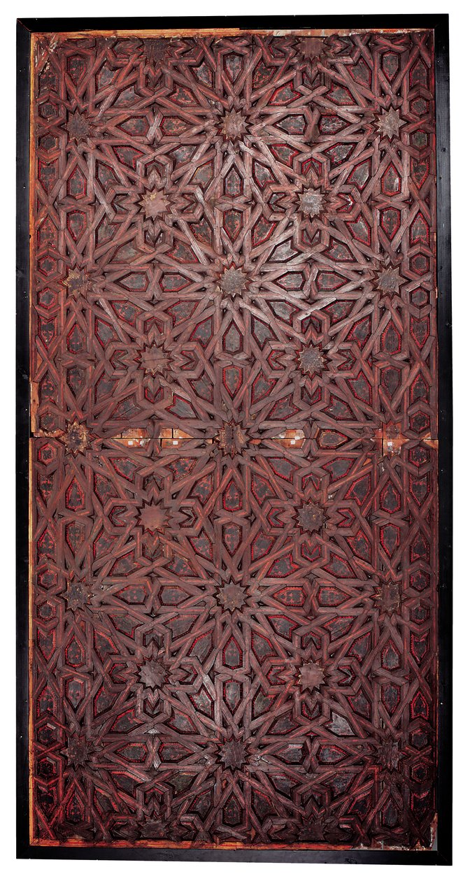 Un Soffitto Geometrico Mudejar, Spagna Meridionale, Probabilmente Siviglia da Spanish School