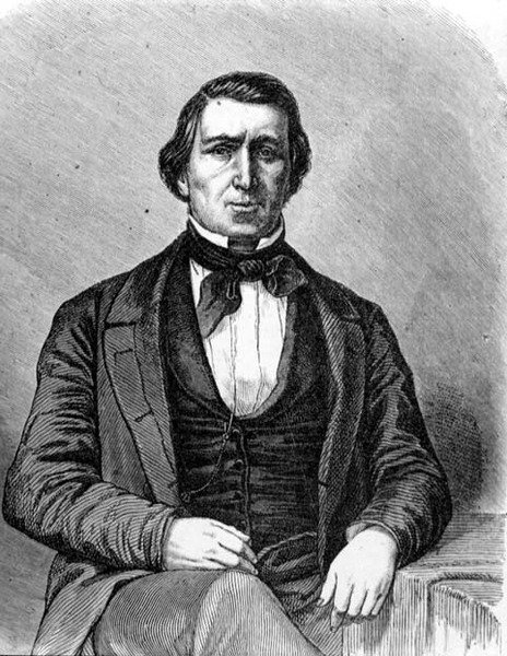 Brigham Young (1801-77) Secondo Presidente della Chiesa Mormone e Fondatore di Salt Lake City, Utah, da 