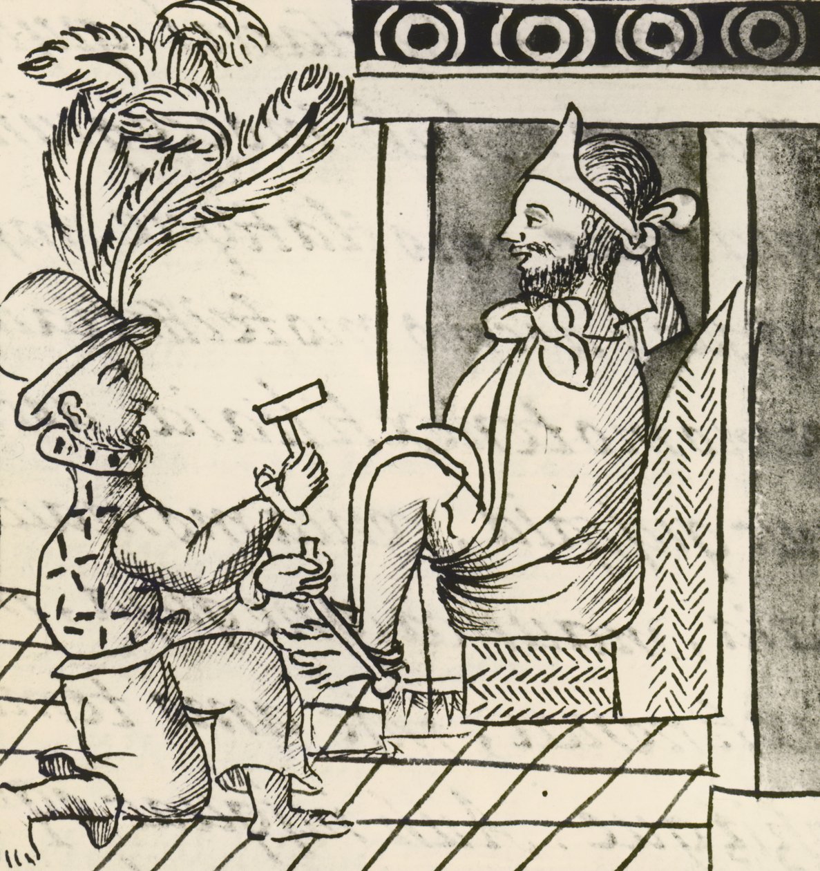 Codice della conquista del Messico: scoppio della guerra, L