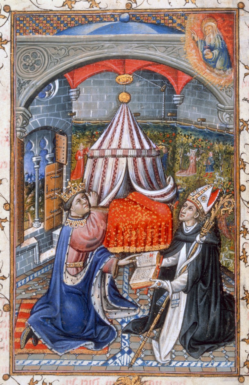 Devozioni per la mattina e la sera, dal Libro di Preghiere di Alfonso V d