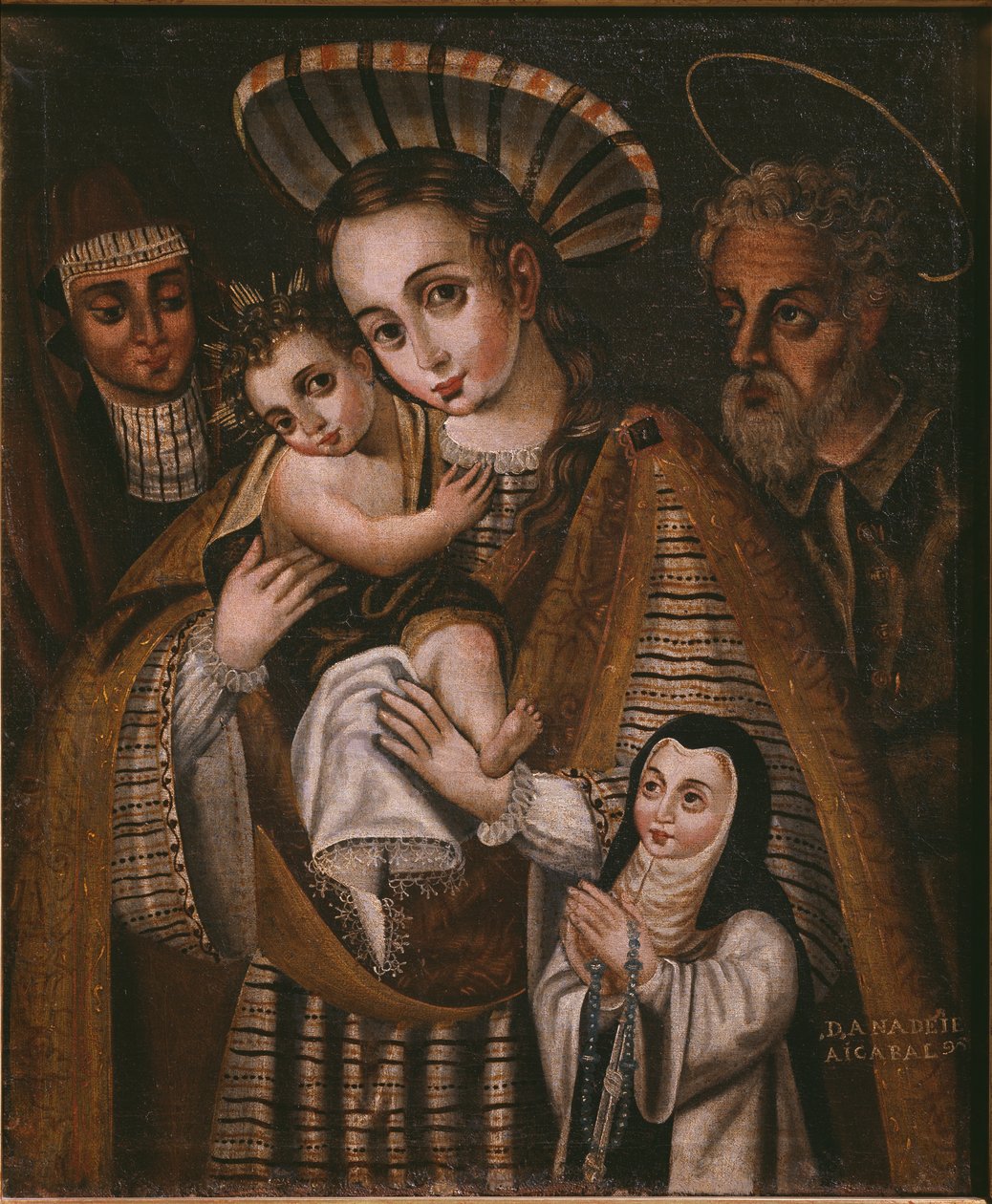 Ex voto, Sacra Famiglia con Sant
