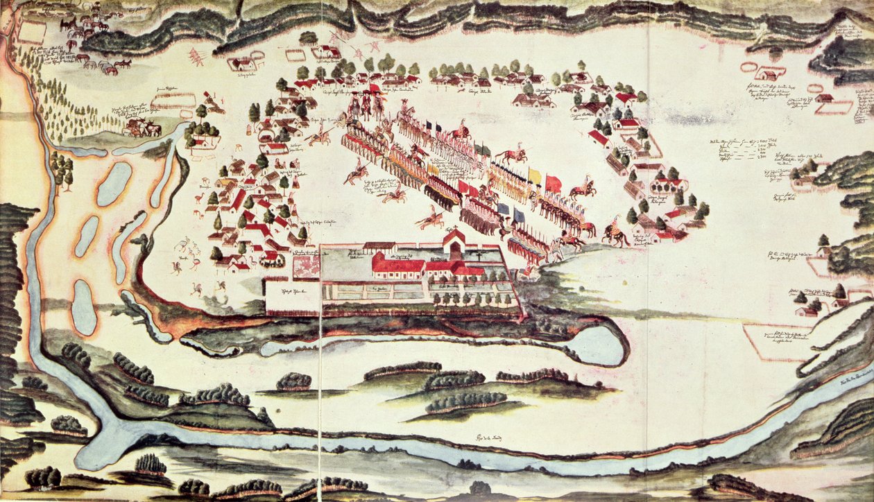 Giorno di festa nella Riduzione gesuitica di San Xavier de Mocobies, Paraguay da Spanish School