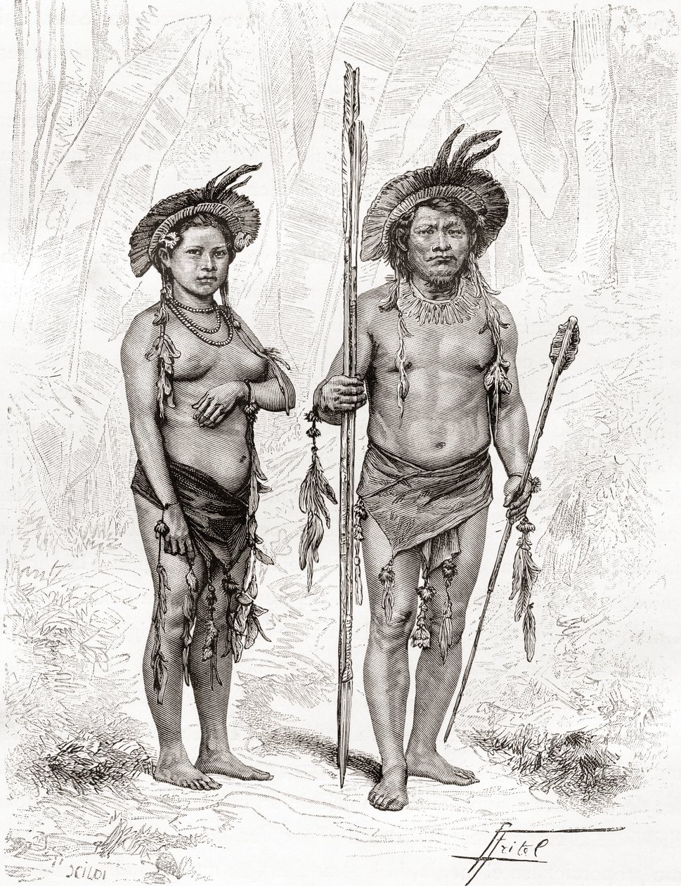 Indiani nativi di Rio Branco, Sud America da Spanish School
