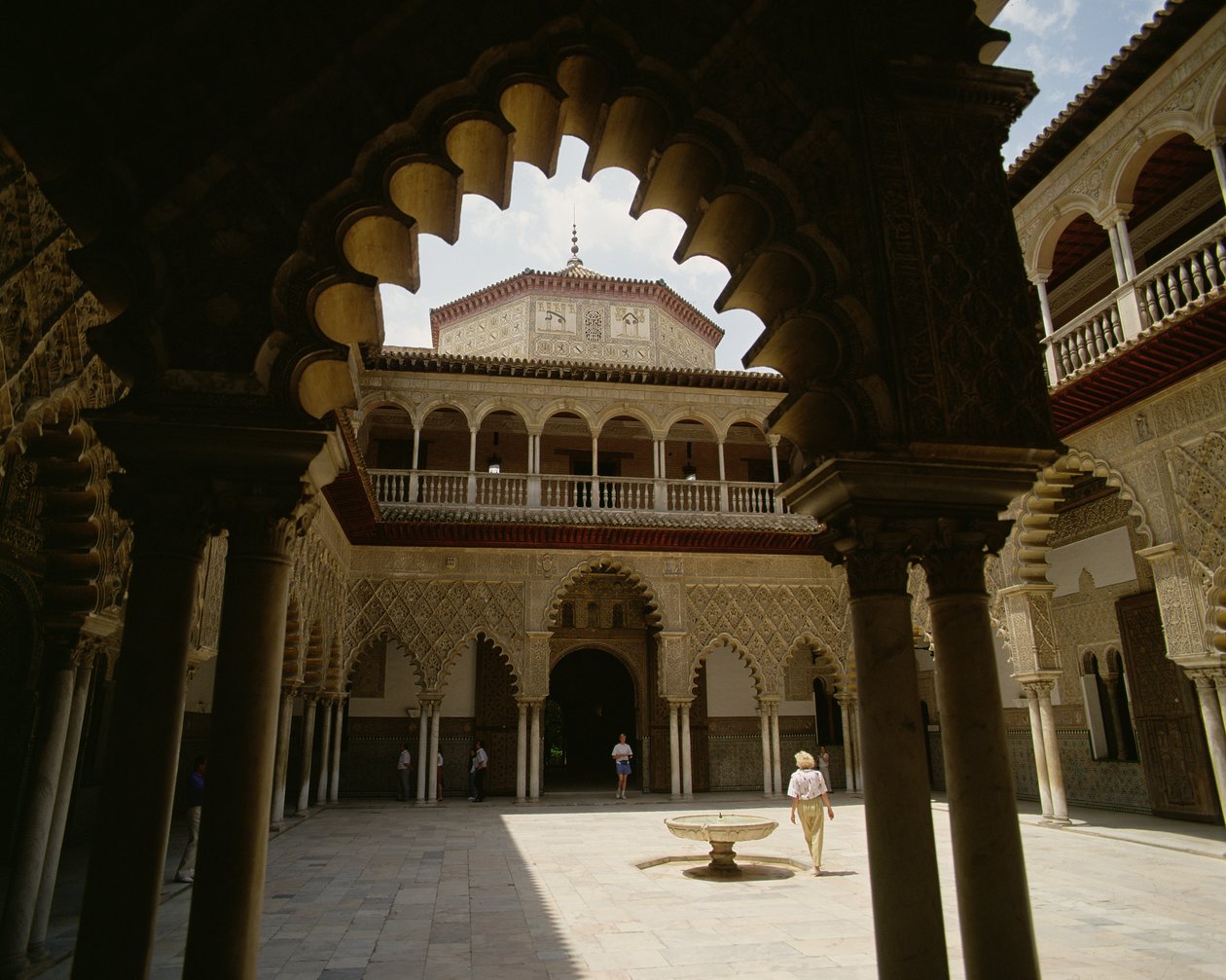 Patio nel Real Alcazar da Spanish School