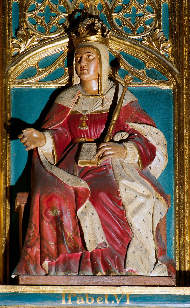 Ritratto di Isabella I, detta la Cattolica (1451-1504) da Spanish School