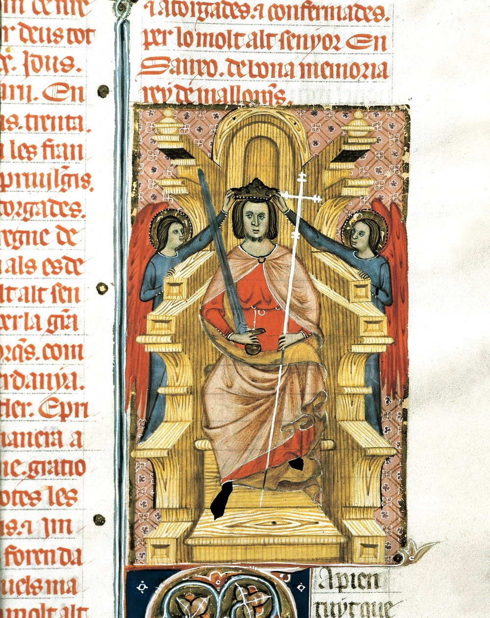Ritratto di Giacomo III (Jaime III di Maiorca) da Spanish School