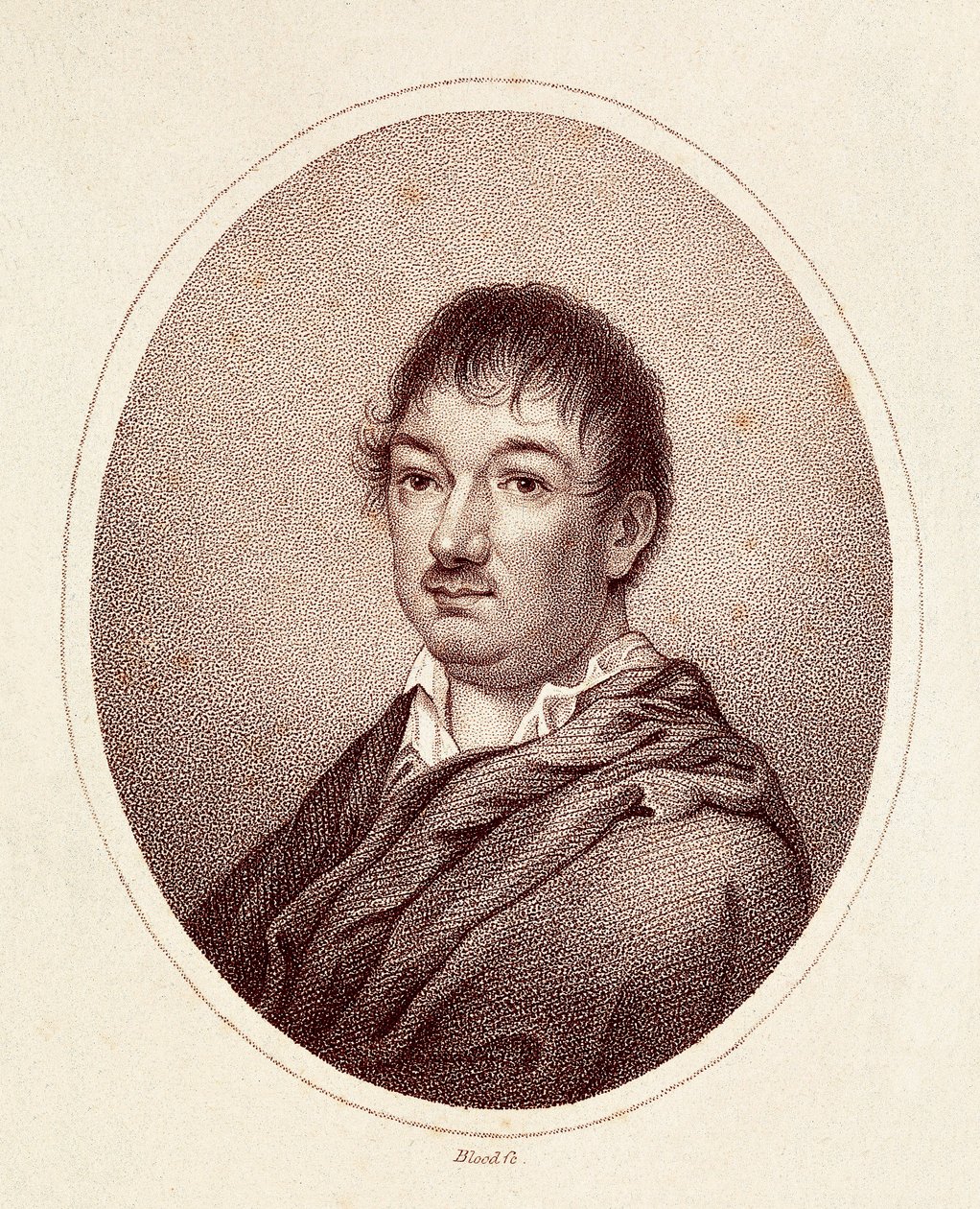 Ritratto di Leandro Fernandez de Moratin (1760-1828), scrittore spagnolo. Incisione XIX secolo. Biblioteca Nazionale di Madrid da Spanish School