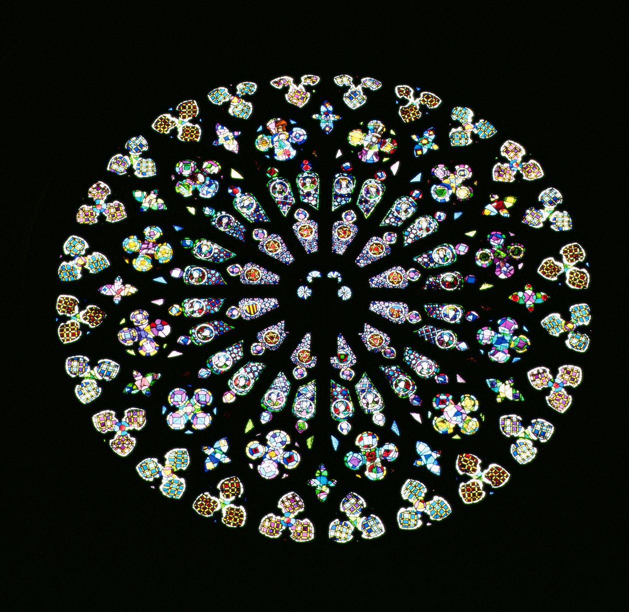 Rosone rayonnant, c.1380 da Spanish School