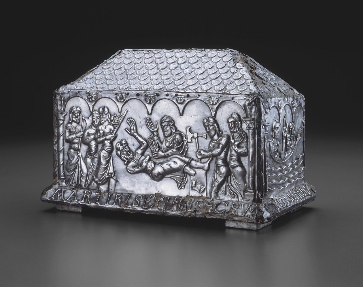 Cofanetto reliquiario dei Santi Adriano e Natalia, c.1150 da Spanish School