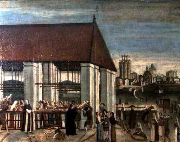 Il mercato del pesce (dettaglio) da Spanish School