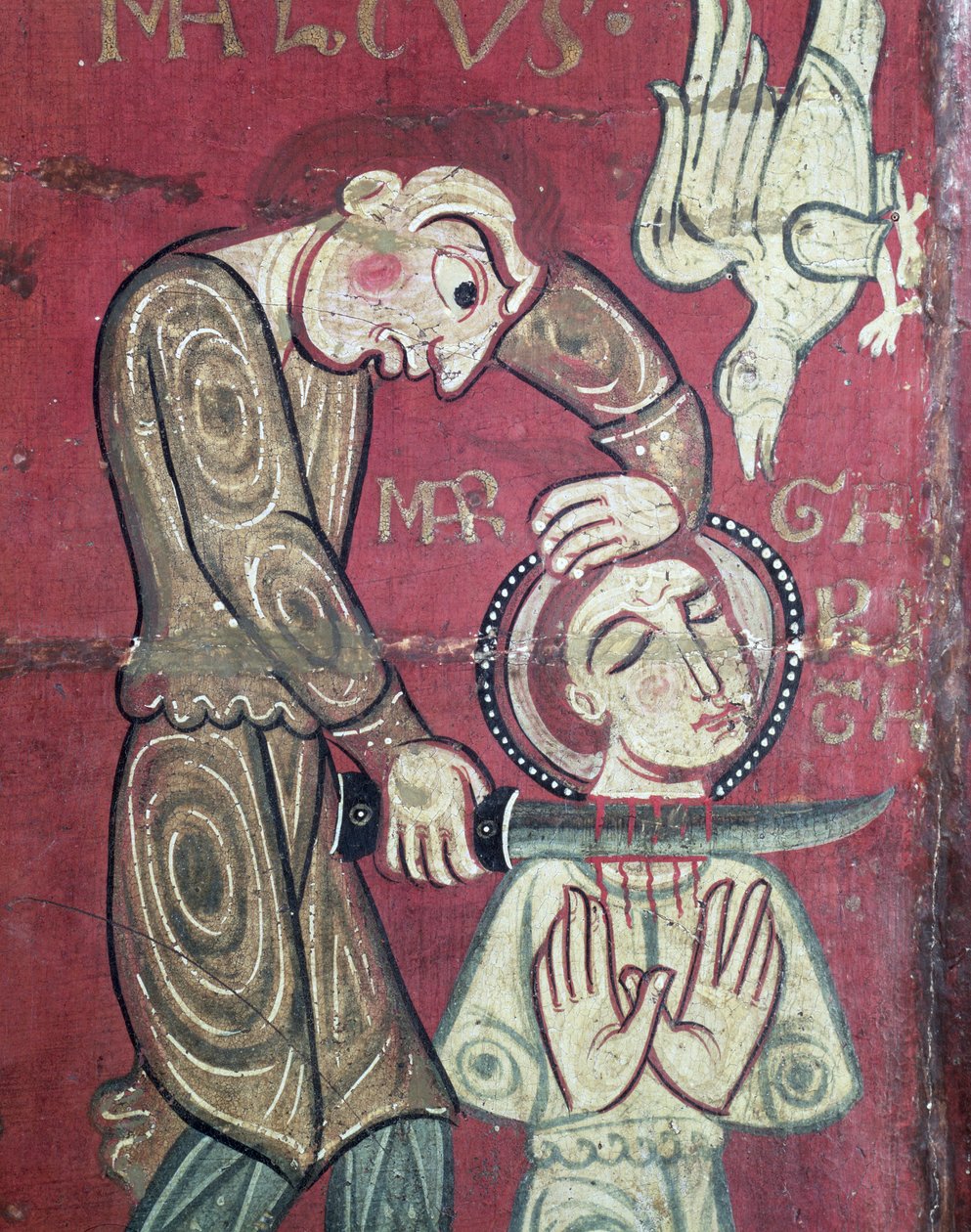 Il martirio di Santa Margherita di Antiochia (dettaglio) da Spanish School