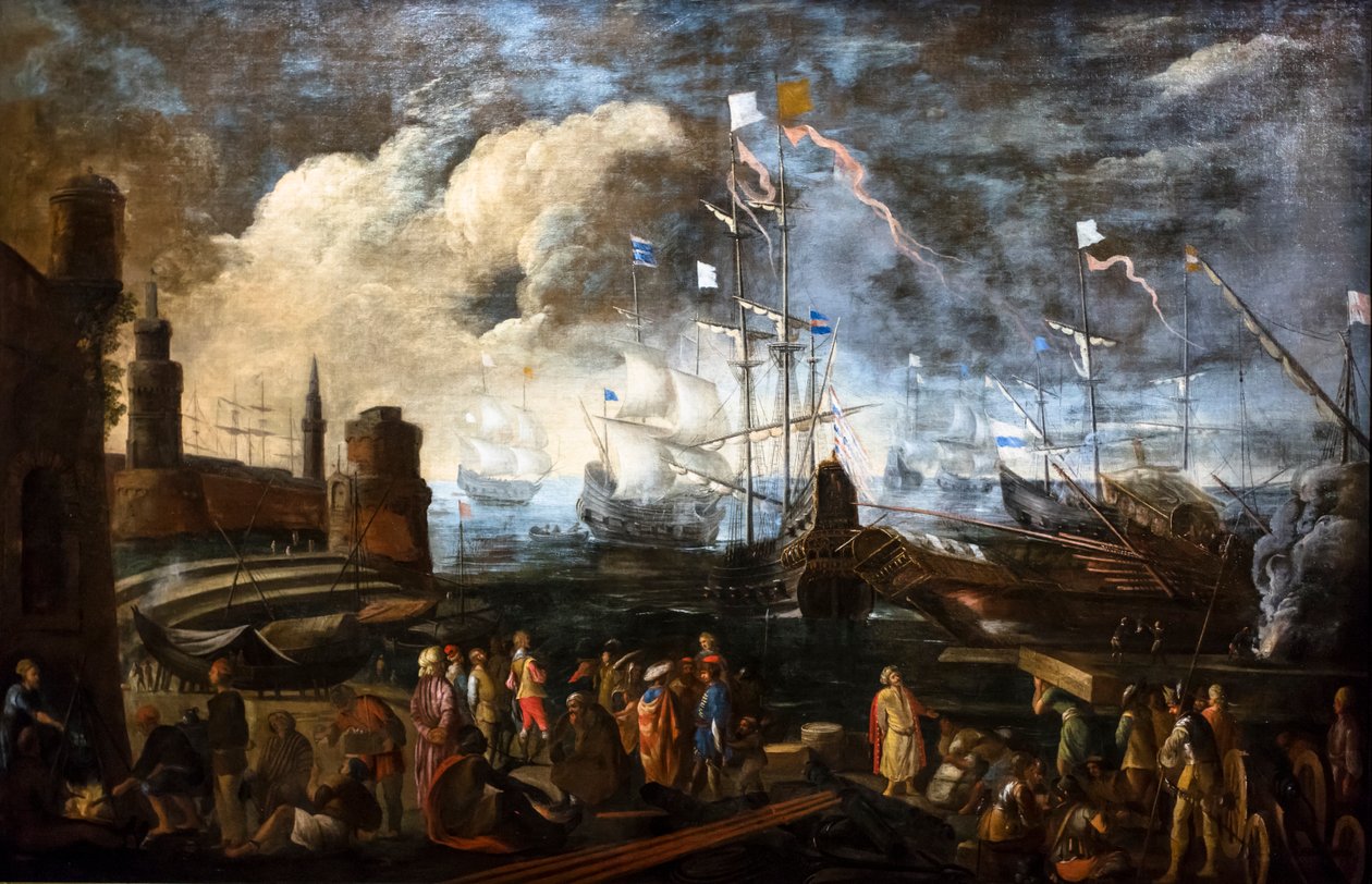 Il porto di Orano da Spanish School