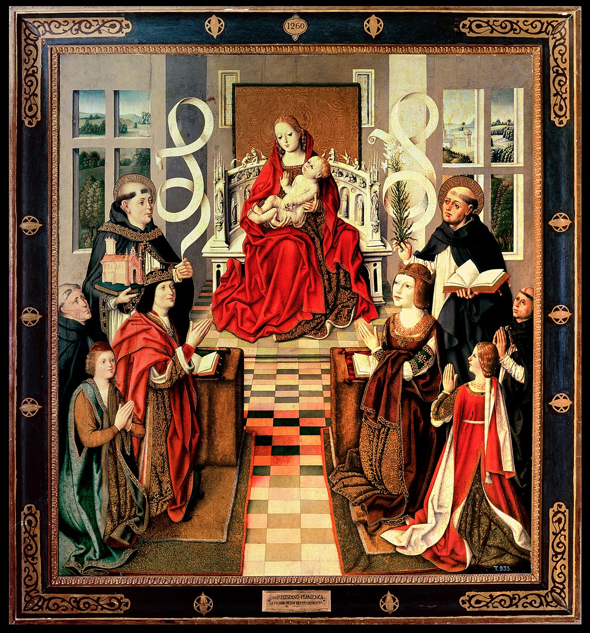 La Vergine dei Re Cattolici, c.1490 da Spanish School