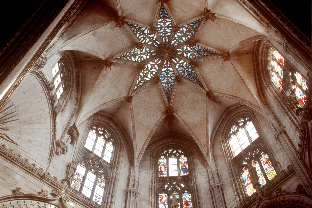 Il soffitto della Capilla del Condestable, fine XV secolo da Spanish School