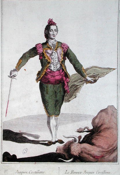 Il celebre torero, Joaquin Rodriguez 