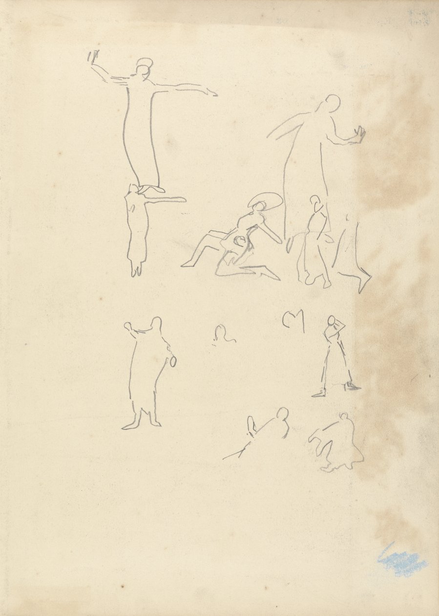 Studio di ballerini, per la Grotta del Vitello d