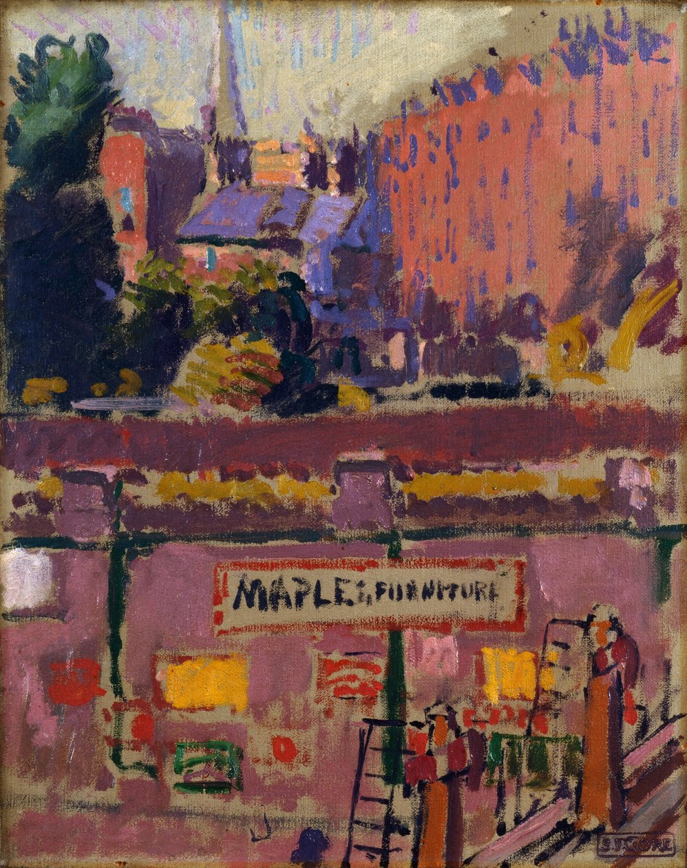 Da una finestra a Hampstead, 1911 da Spencer Frederick Gore