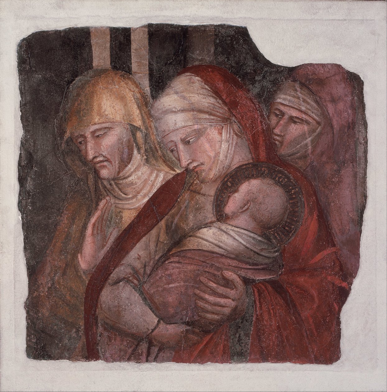 Il Bambino San Giovanni Battista presentato a Zaccaria da Aretino Luca Spinello or Spinelli