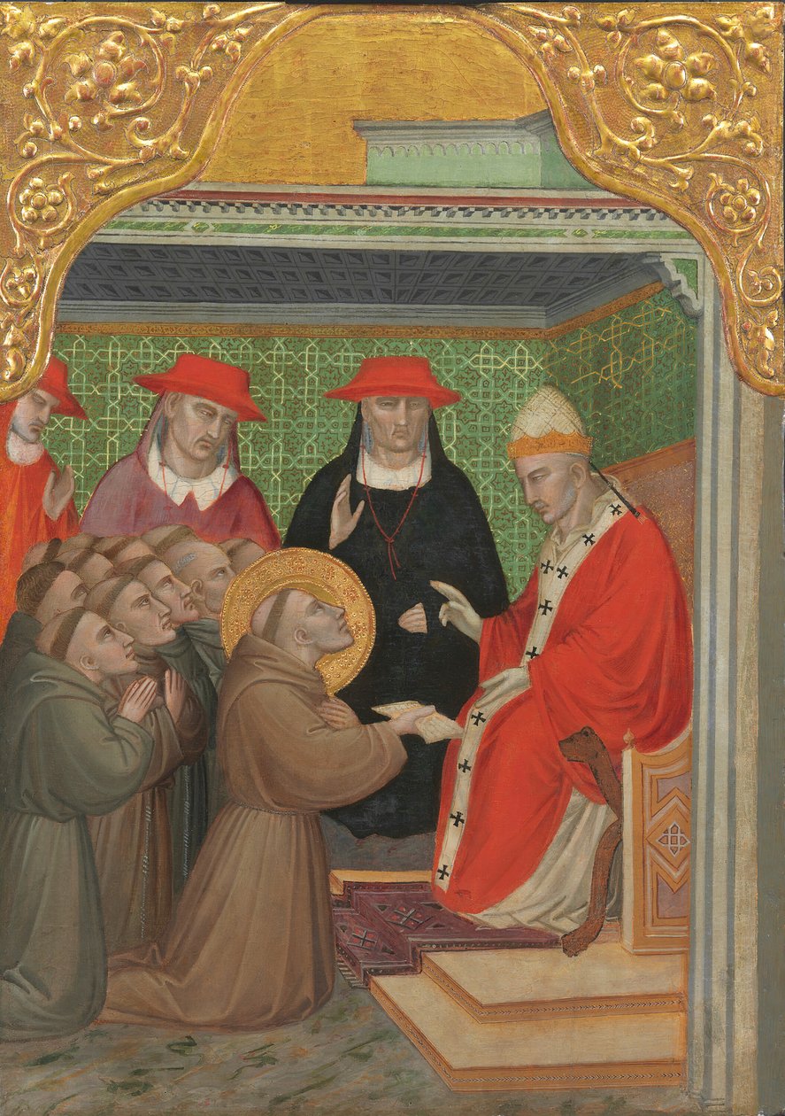 San Francesco davanti al Papa L