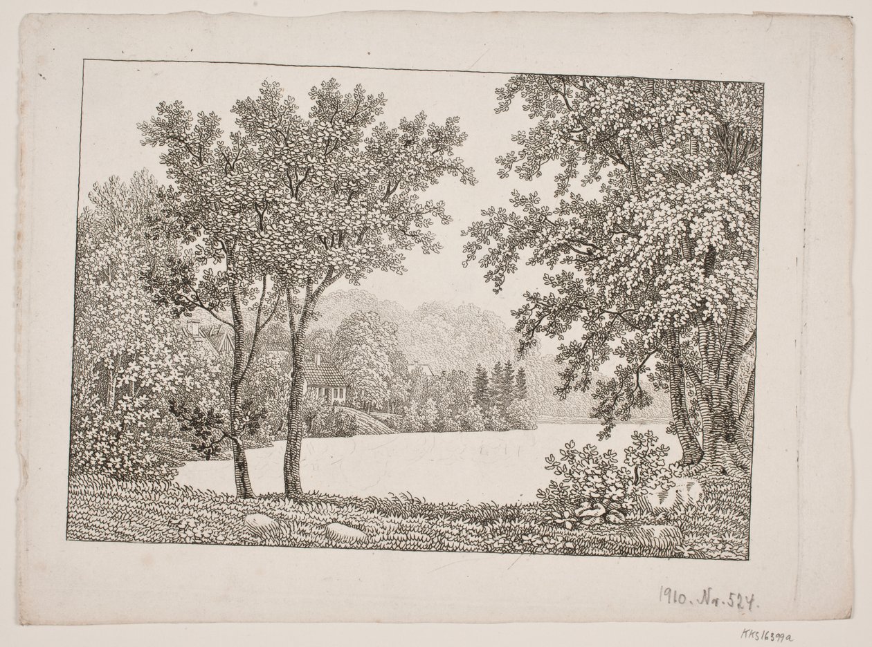 Paesaggio con lago da Søren Henrik Petersen