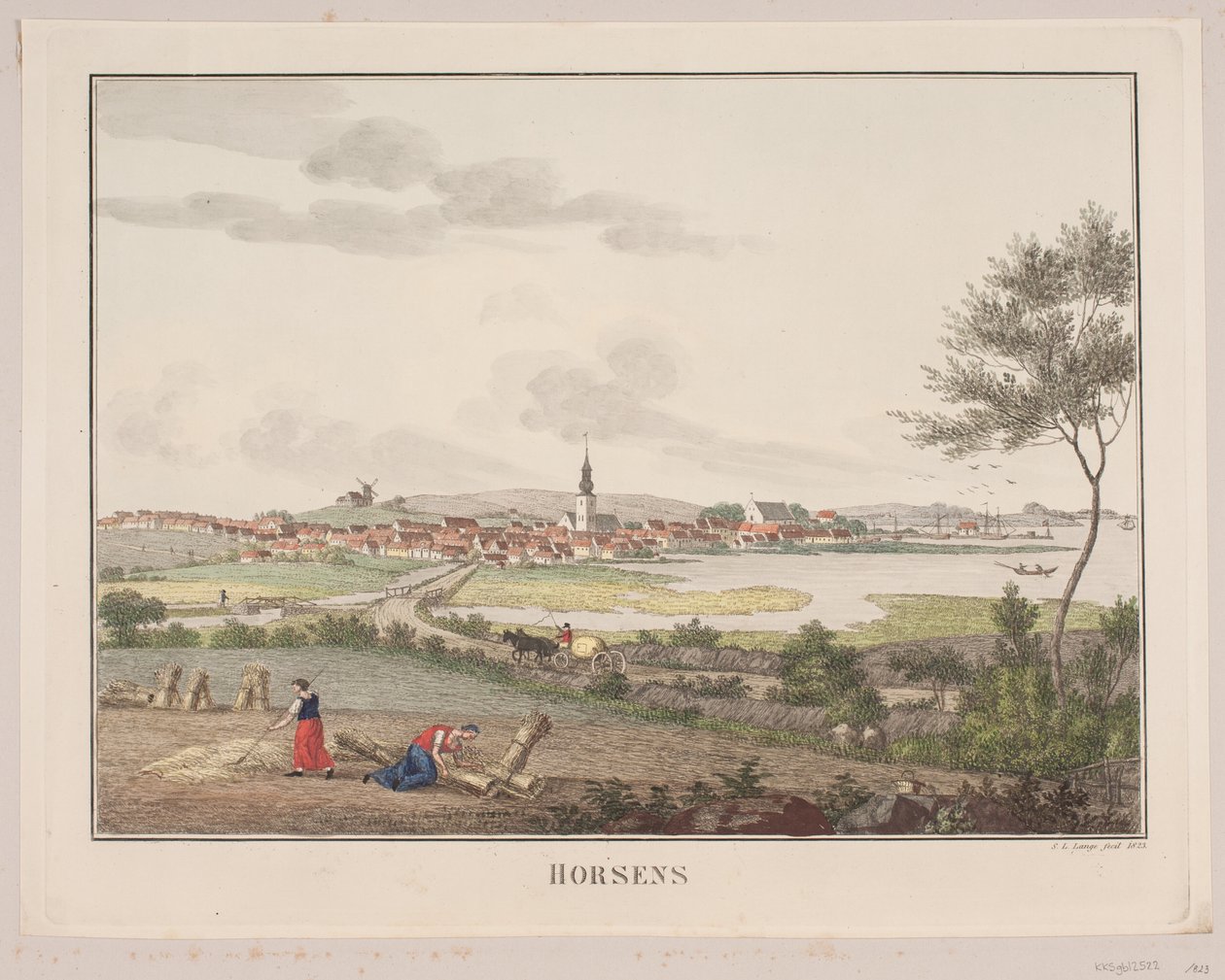 Horsens da Søren L. Lange