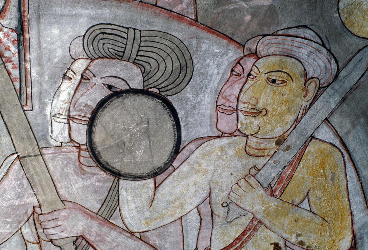 Affresco che raffigura l
