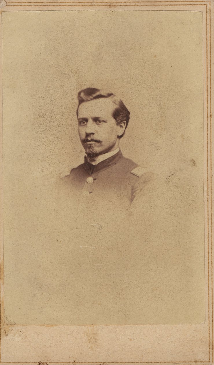Otto C. Lademann, Capitano, Compagnia F, 3° Reggimento Fanteria Volontari del Missouri (Unione) da St. Louis Hoelke and Benecke