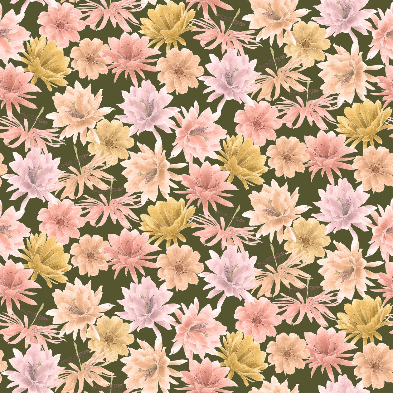 Motivo Fiori del Deserto Mojave, 2021 da Stacy Hsu