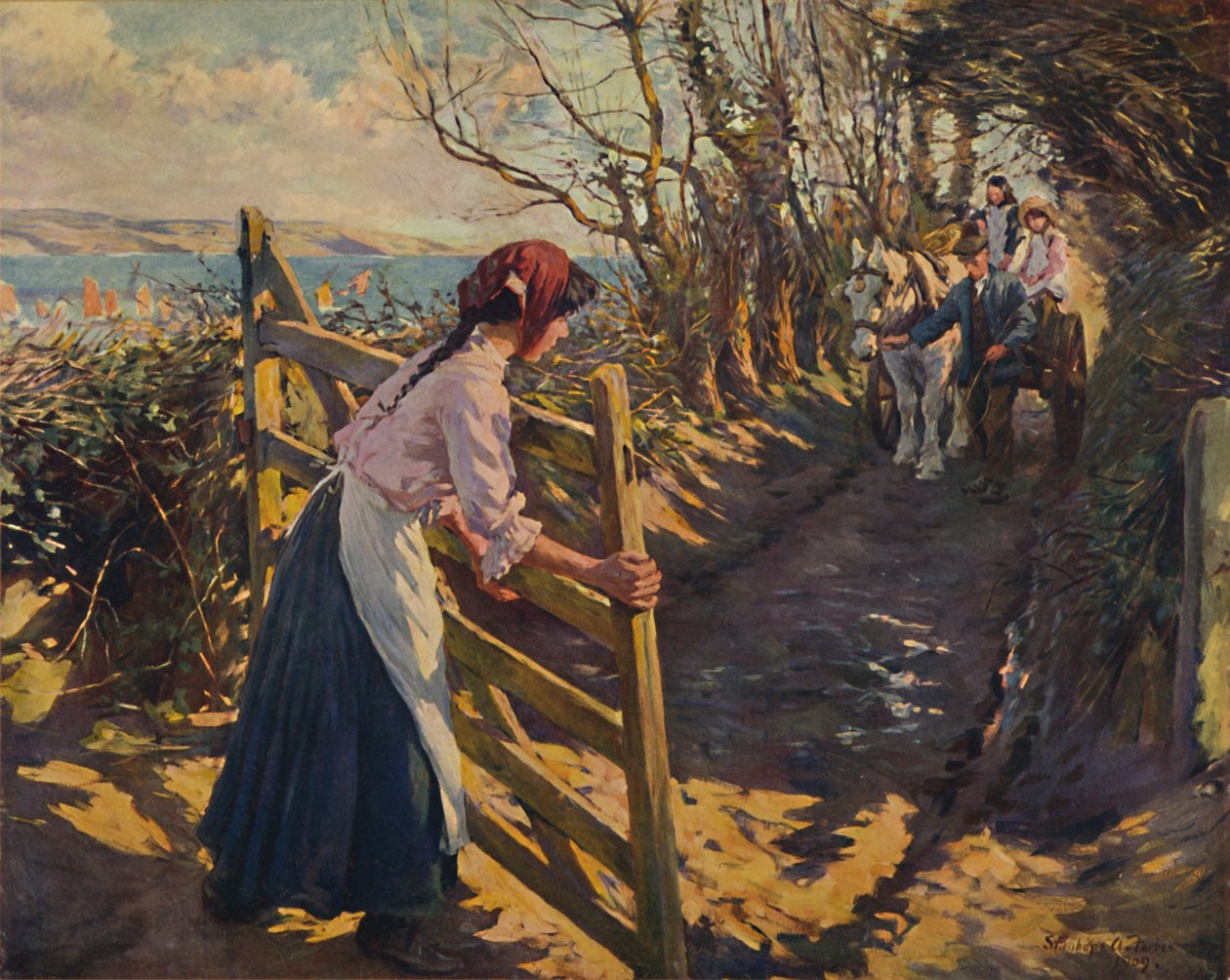 Sole di febbraio, 1909 da Elizabeth Adela Stanhope Forbes