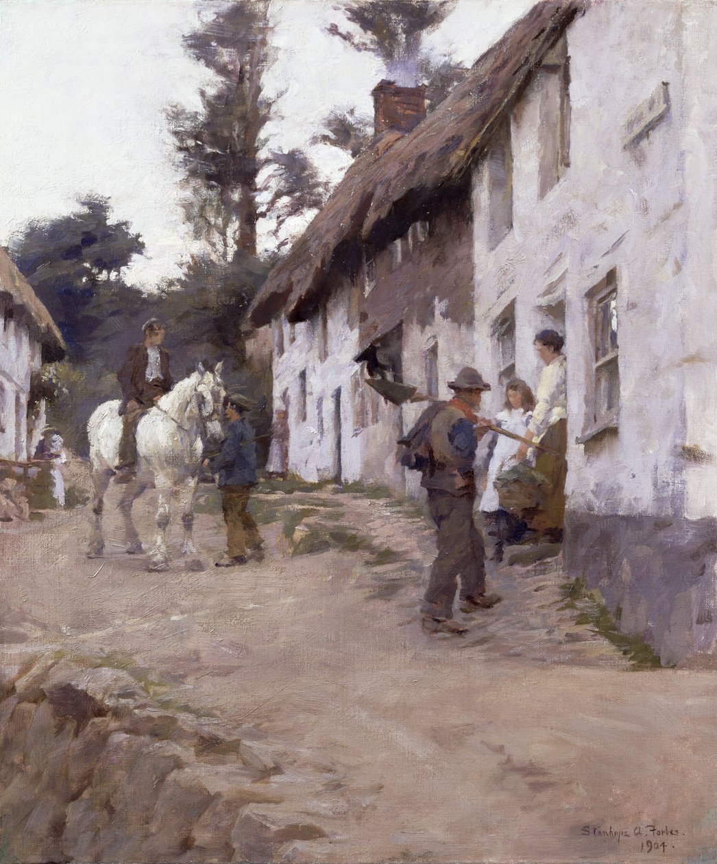 Sera - I lavoratori tornano da Stanhope Alexander Forbes