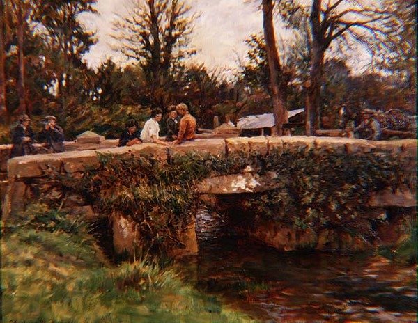 Ponte di Relubbus da Stanhope Alexander Forbes
