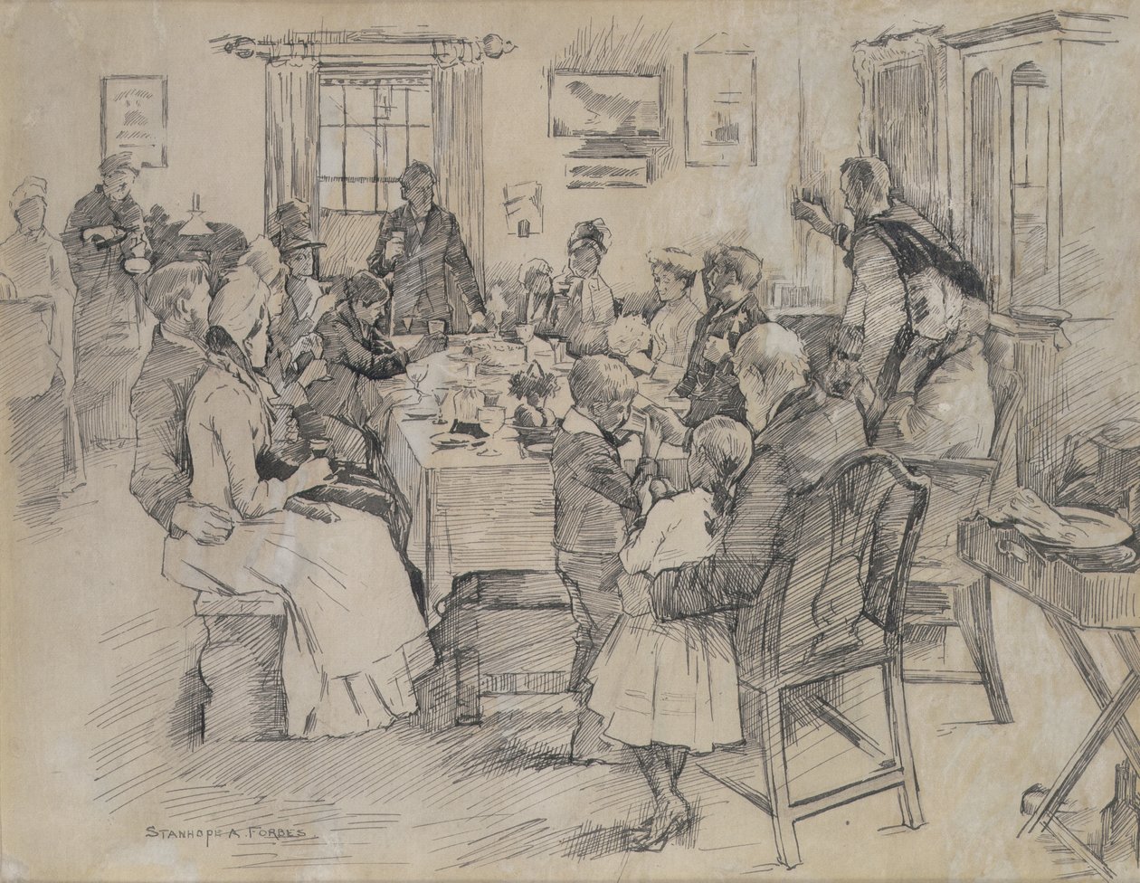 La salute della sposa da Stanhope Alexander Forbes