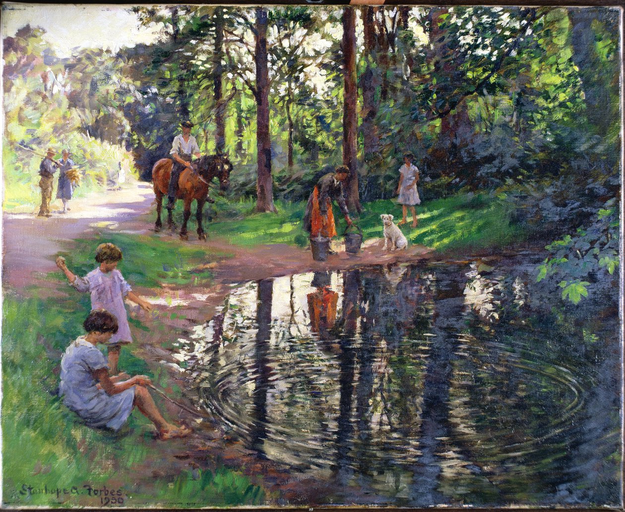 Lo stagno da Stanhope Alexander Forbes