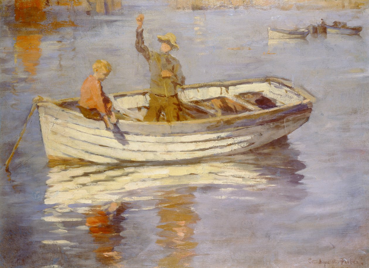 I giovani pescatori da Stanhope Alexander Forbes