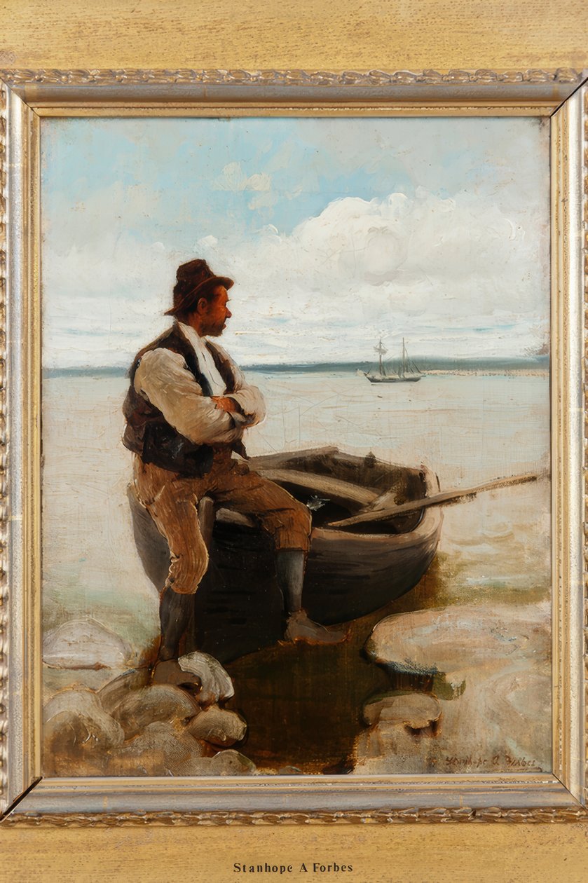 Traghettatore a Flushing da Stanhope Forbes